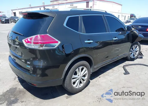 2014 Nissan Rogue Sv z USA, uszkodzony, nr VIN 5N1AT2MT6EC841513